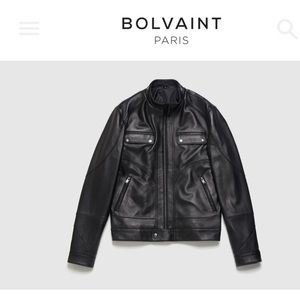 Lamb skin bolvaint jacket. New with tags.